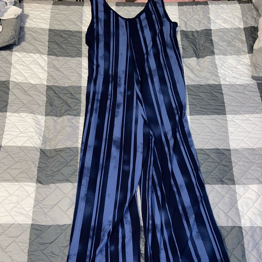 LuLaRoe blue jumpsuit